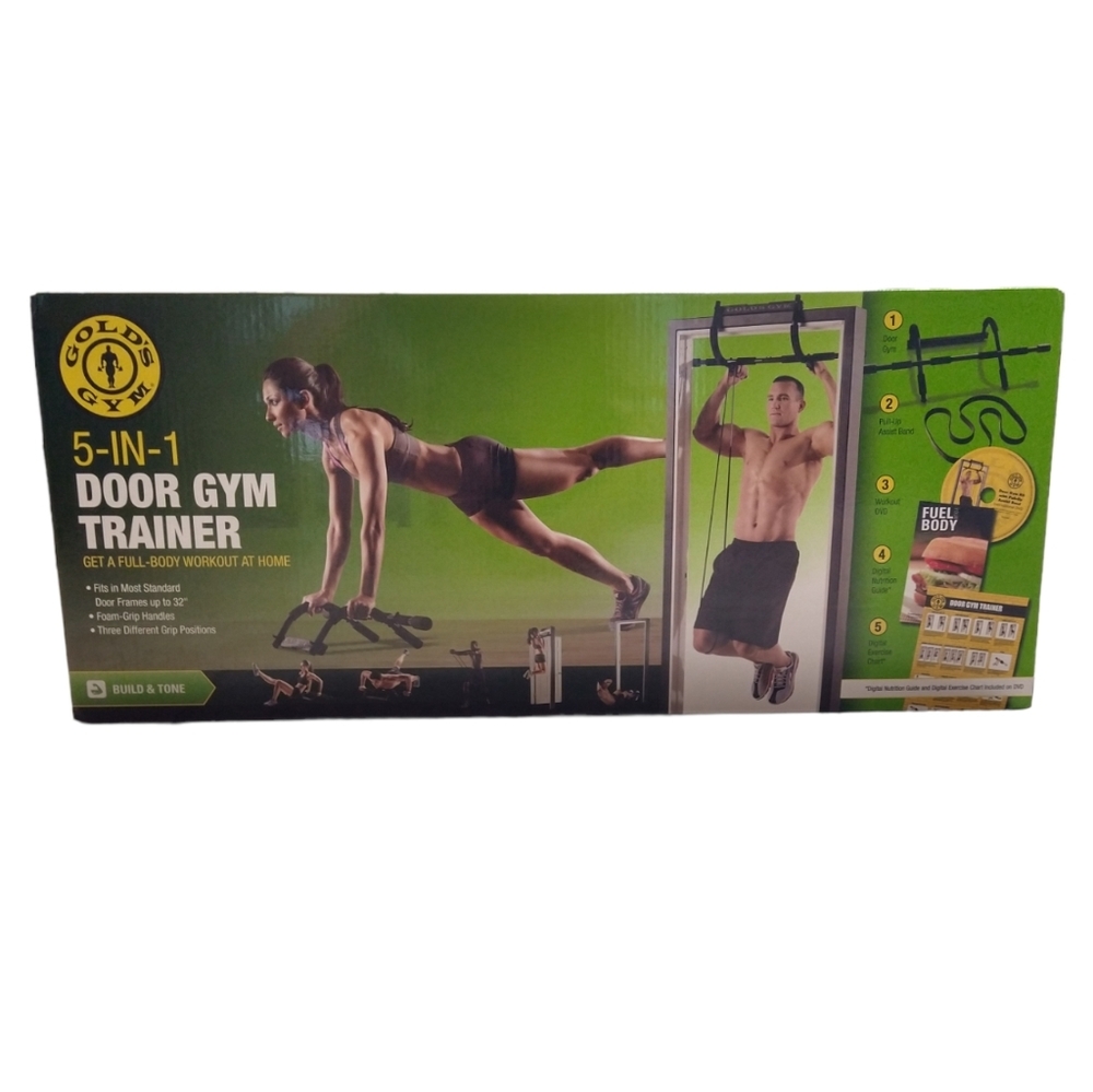 GOLD'S‎ GYM 5-IN-1 DOOR GYM TRAINER